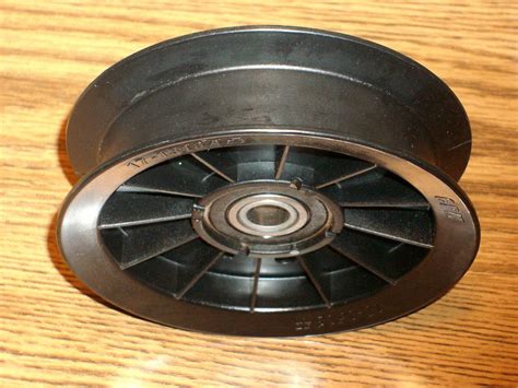 murray lawn mower deck flat idler pulley   ma lawn mowers parts accessories