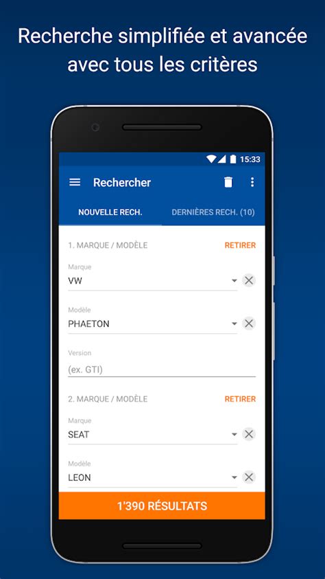 autoscout suisse applications android sur google play