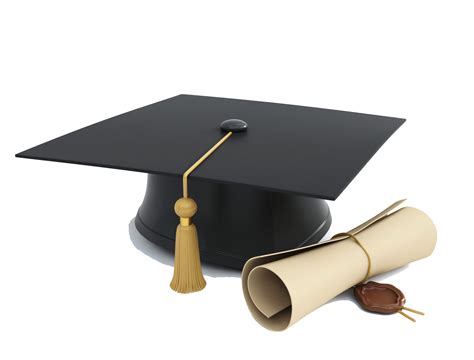 diplome chapeau collegial capuchon de graduation png transparent