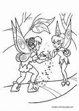 Coloring Pages Tinker Bell Pan Peter Print Browser Window sketch template