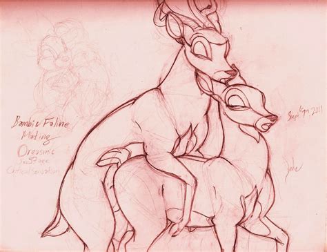 Rule 34 Bambi Bambi Character Canon Couple Cervine
