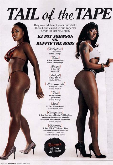 the official weblog of theron buffie the body or ki toy johnson tale of the tape