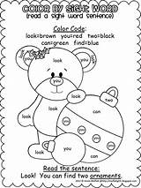 Word Coloring Color Pages Christmas Sight Words Wisdom Printable Kindergarten Worksheets Kids Sentences Sheets Find Primer Pre Preschool Getcolorings Getdrawings sketch template