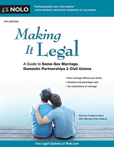 D0wnl0ad And Read Free Making It Legal A Guide To Same Sex Marriage