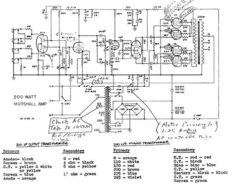 marshall major schematics musicians roadhouse