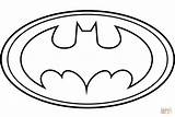 Batman Logo Coloring Pages Clipartbest Logos sketch template