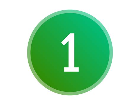 green number  icon  png ui design motion design  art  alfredocreates