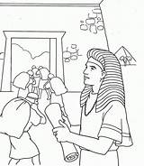 Joseph Coloring Egypt Pharaoh Pages Bible Dream Dreams Potiphar Interprets His Kids Josephs Sunday Clipart School Pharaohs Coat Story Family sketch template