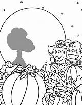 Getcolorings Linus Snoopy sketch template