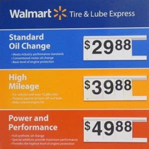 walmart oil change prices oil change coupons pro