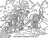 Legoland Hobbit Minifigures sketch template