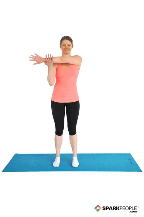 add this energizing full body stretch routine to your workday sparkpeople
