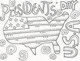 Presidents Alley sketch template