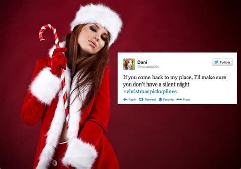 Funny Christmas Pickup Lines Popsugar Love And Sex