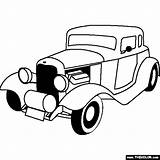 Rod Hot Coloring Pages Ford Coupe 1932 Car Drawing V8 Rods Truck Hotrod Printable Thecolor Drawings Popular Getdrawings Clipartmag Coloringhome sketch template