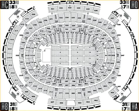 Amazing As Well As Stunning Msg Virtual Seating Chart Seating Charts