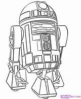 Coloring R2 D2 Draw Wars Star Pages Drawing Step Characters Drawings Line Dragoart Printable Easy Tattoo Starwars Darth Color Party sketch template
