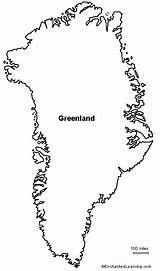 Greenland Map Coloring Outline Iceland Enchantedlearning Notinteresting Pages Permalink Embed Give Gold Save Maps 55kb 662px sketch template