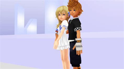 Roxas And Namine Khcom And Khcoded Your My Shadow Roxas And Namine
