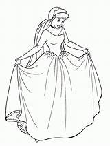 Gambar Mewarnai Gaun Cantik Putri Walt Biru Pesta Indah sketch template