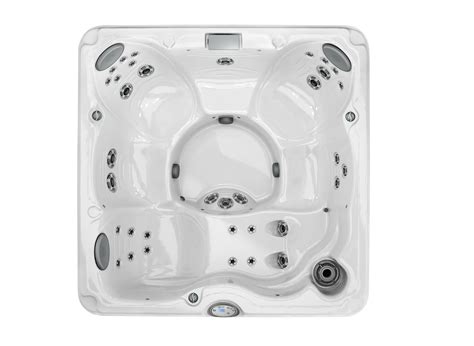 j 235™ classic hot tub with lounge seat designer hot tub with open