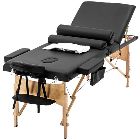 bestmassage 84 l 3 fold portable massage table w sheet