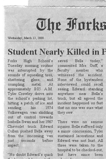 student writing  newspaper article