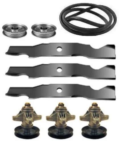 cub cadet lt  deck parts rebuild kit rpcp  spindles blades  picclick