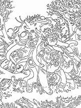 Lovecraft Coloring Horror Dunwich Sketch Lovecraftian Mockman Cthulhu Mwf First Colouring Sketches Drawings Hp Yog Sothoth 1599px 1203 41kb sketch template