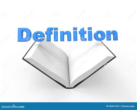 signe de definition illustration stock illustration du knowledge