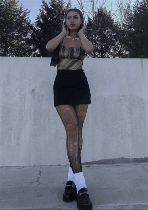 Ripped Tights Outfit In 2021 Alternative Outfits Fashion Inspo