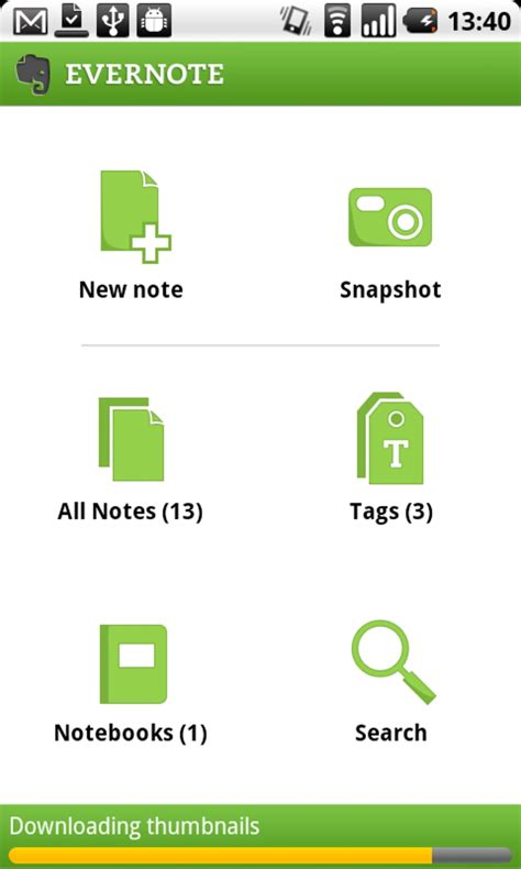 evernote notes organizer daily planner  android