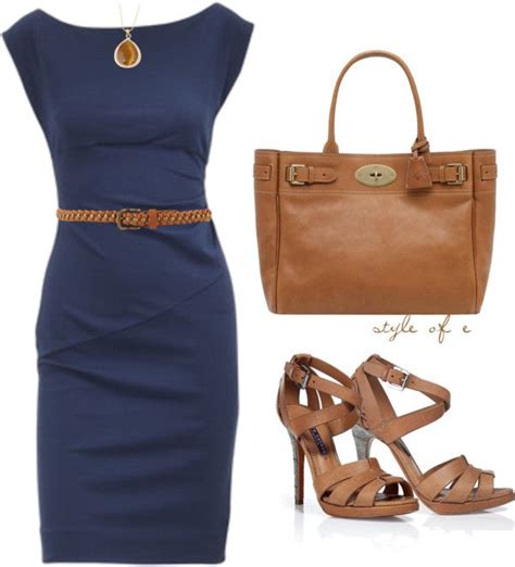 navy dvf dress created by styleofe on polyvore pin for pinterest