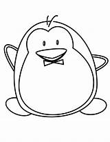 Coloring Penguin Pages Printable Popular Cartoon sketch template