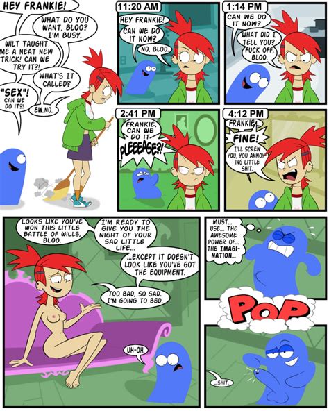 rule 34 bloo chunk comic female foster s home for imaginary friends frankie foster human male