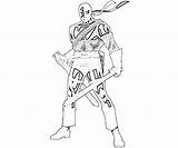 Deathstroke Sword Universe Dc Pages Coloring sketch template