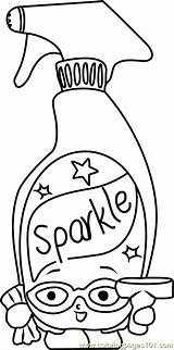 Shopkins Squeaky sketch template