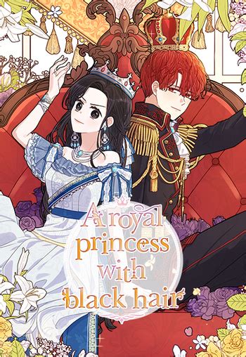 a royal princess with black hair manga anime planet