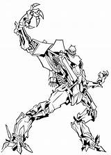Coloring Megatron Pages Getdrawings sketch template