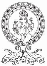Ganesh Coloring Pages Ganesha God Adult Drawing India Adults Kids Coloriage Bollywood Color Print Mandala Elephant Head Getcolorings Sur Wisdom sketch template