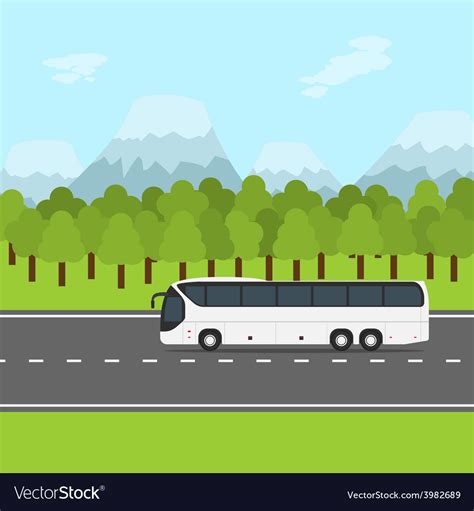 bus trip royalty  vector image vectorstock