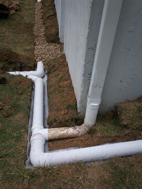 underground drainage ideas  pinterest