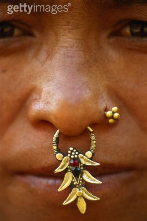 limbu nepal nose ring nose jewelry tribal jewelry nepali jewelry