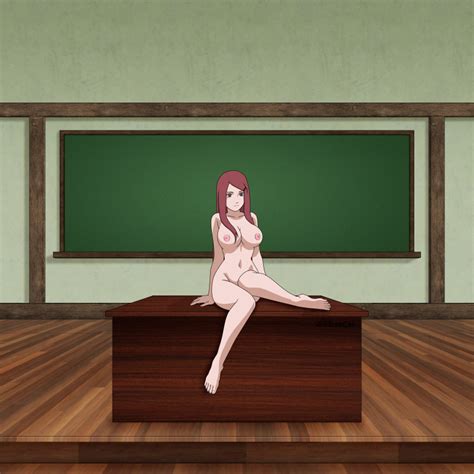 Rule 34 Blackboard Classroom Hairclip Naruto Naruto Shippuden Navel
