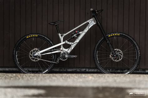 First Look And Interview Gamux Cnc Gearbox Bike At Les Gets Pinkbike