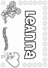 Coloring Norma Vera Leanna Pages Naima Girls Names Girl Hellokids Print Color sketch template