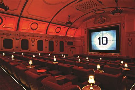 luxury cinema time  london
