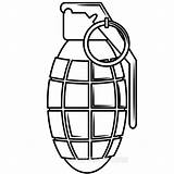 Grenade Grenades sketch template