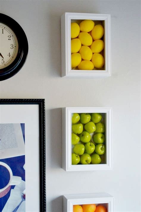 Easy And Cheap Diy Wall Decorations Fruit Kitchen Decor Kitchen