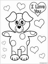 Puppy Cute Coloring Pages Soccer Mom Cartoon Color Online Printable Coloringpagesonly sketch template